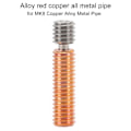 Miniatyrbillede 2 af 5: 4 stk 3D-printer All Metal Heatbreak Professionel Kobberlegering Ekstruder Halsrør Udskiftning til 3D-printer Tilbehør til MK8
