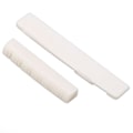 Miniatyrbilde 2 av 8: Gitarmuttersett Ox Bone Slotted Bridge Sadel Erstatning for 12-strengs akustiske gitarer