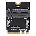 Miniatyrbilde 5 av 8: M.2 SSD Adapter Card NØKKEL A/E NGFF til Nvme Solid State Drive Vertikalt Adapt Board