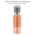 Miniatyrbillede 3 af 5: 4 stk. 3D-printer All Metal Heatbreak Professionel Kobberlegering Ekstruder Halsrør Udskiftning til 3D-printer Tilbehør til V6