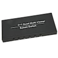Miniatyrbilde 5 av 8: 4X1 HD Multimedia Interface Multi Switcher 4 inn 1 ut 1080P ved 60Hz HD Multimedia Interface Multi Viewer 100‑240V EU-kontakt
