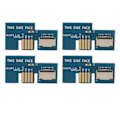 Miniatyrbillede 1 af 8: Konsol Micro Storage Card Adapter Spilkonsol Hukommelseskortlæser til GC SD2SP2 SDLoad SDL 4stk Blå