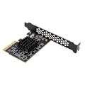 Pikkukuva 3 / 8: USB 3.2 Gen 2 -laajennuskortti, tyyppi C 20 Gbps ASM3242 -pääohjain PCIe- USB 3.2 -laajennuskortti pöytätietokoneen koteloon