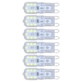 Miniatyrbillede 2 af 8: G9 pære dæmpbar øjenbeskyttelse energibesparende 14 LED'er 3W lyspære til lysekrone bordlampe 6 stk varmt lys 220V