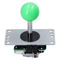 Miniatyrbild 5 av 8: QM070901 Arkadspels Joystick Kit Noll Fördröjning Arkadspel DIY Kit Delar med Encoderkort 10 Knappar Joystick för MAME Grön
