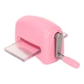 Miniatyrbillede 5 af 8: Prægemaskine gør-det-selv-fremstilling Bærbar Pink Plast Zinklegering Scrapbog Em Bossing Machine til Skole