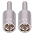 Miniatyrbillede 3 af 8: 2 stk. 4GA Wire Reducer Terminal Connector Ren Kobber Nikkelbelagt til Bil Audio Forstærker
