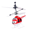 Pikkukuva 2 / 8: Piirretty kaukosäädöllä toimiva helikopteri USB-latauksella, automaattinen sammutus, valo, mini-piirretty lentokone