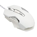 Miniatyrbild 7 av 8: RGB Gaming Mouse Multifunktion Ergonomisk 7200 DPI trådbunden optisk spelmus med programmerbara knappar och bakgrundsbelysningsläge Vit