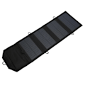 Miniatyrbillede 8 af 8: 7,2W Solpanel Foldebart Bærbart Solar Opladerpanel med USB Interface til Telefonopladning Sort