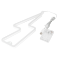 Miniatyrbillede 6 af 8: LED Neon Skilt Lys USB Opladning/Batteridrevet Dekorativ Lampe til Hjem Fest Bar Sovesal Pink Lys