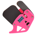 Miniatyrbillede 3 af 8: Bueskydning Finger Tab Skydetabs Dobbelt Lag Læder Tabs Beskyttelsesudstyr til Recurve Bue Rose