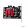 Pikkukuva 3 / 8: PCIe X1 -verkkokortti Professional RJ45 -kaksiportti PCIe Gigabit Ethernet -palvelinsovitin pöytätietokoneeseen