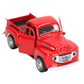 Pikkukuva 1 / 8: 1:32 Vetoauto Lastauton Leikkiauto Lapsille Pojille Simuloitu Turvallinen Seoslelu Lastauton Malliautot Pihalle Punainen