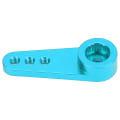 Miniatyrbilde 4 av 8: 21T Servo Arm Liten Bærbar CNC Maskinering Aluminiumslegering 21T Servo Horn Arm RC Styrearm For MD922 MD933 Servoer Blå