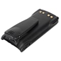 Miniatyrbild 3 av 8: Walkie Talkie Batteriutbyte 1500mAh 2-vägsradio Ni MH-batteri med bältesklämma för Motorola HT750 HT1250 GP320 GP328