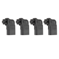 Miniatyrbild 4 av 8: 4st IEC320 C14 till IEC320 C5 Adapter Power hane till hona konverteringskontakt 250V 2,5-10A 2500W