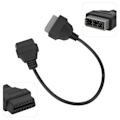 Miniatyrbillede 8 af 8: Bærbar OBD2 Kabel 14-polet til 16-polet Bilfejldiagnostisk Adapterkonverter
