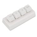 Miniatyrbilde 3 av 8: Programmerbart tastatur 4 taster Støtte NKRO Rød bryter Ctrl C V Enter Mini mekanisk tastatur for spill Office Media Hvit