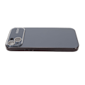 Miniatyrbild 4 av 8: Elektropläterat phone case Stort fönsterobjektiv Kameraskydd Stötsäkert case Anti Scratch Svart för IPhone 14 Plus