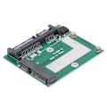 Pikkukuva 3 / 8: Muuntokortti MSATA SSD:lle 2,5' SATA 6.0gps siirtokortti Windowsille Linuxille OS X 10:lle