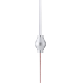 Miniatyrbild 6 av 8: In ear-headset Air Tube Security-hörlur med mikrofon för IOS för Android Transparent Single