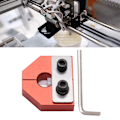 Miniatyrbillede 6 af 8: Filament svejseforbindelse høj styrke præcis 3D-printer filament sensorforbindelse med skruenøgle til 1,75 mm PLA ABS rød