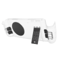 Miniatyrbillede 3 af 8: til Steam Deck Bagplade Varmeafledning DIY Udskiftning Shell Case Ekstern Semiconductor Cooler til Steam Deck White Transparent Case