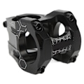 Miniatyrbillede 1 af 8: MEROCA Mountainbike Kort Styr Frempind Aluminium Legering CNC Hul Cykel Styr Frempind Sort