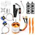 Miniatyrbild 6 av 8: 2217 KV1100 Motor 1060 Propeller 9G Servo 40A XT60 ESC Kit för Fjärrkontroll Helikopter