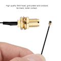 Miniatyrbillede 7 af 8: 4 STK Trådløst m.2/NGFF netværkskortkabel til intel 9260NGW /7265AC/9650AC /BCM94360