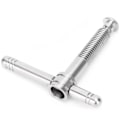 Miniatyrbillede 5 af 8: Foldecykel Titanium Legering Shell bevægelige hængselklemmer Tilbehør til Brompton