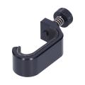 Miniatyrbilde 6 av 8: Veskekrok Ramme Justerbar Modifikasjon Passer for Piaggio Vespa GTS/LX/LXV Svart