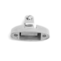Miniatyrbillede 3 af 8: 70 mm dækshængsel rustfrit stål holdbart universal med bolt gummimåtte til marinebåd