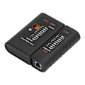 Miniatyrbilde 4 av 8: Nettverkskabeltester LED ABS Nøyaktig deteksjon Bærbar LAN-kabeltester Svart RJ45 RJ11