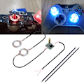 Miniatyrbilde 4 av 8: 7-farge LED-lys Tommelpinner Mod Thumbstick Caps LED-lys Analog Thumb Sticks (for Xbox One)