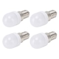 Miniatyrbillede 6 af 8: 10 stk. E14 pære i rustfrit stål 1,5W 220V LED pære til lysekrone loft skab væg bordlamper hvidt lys