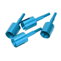 Miniatyrbillede 5 af 8: 4 stk. RC Diff Cup Differential Joint Cup Aluminium Opgraderingsdel til Tamiya TT02 1/10 RC Køretøj Blå