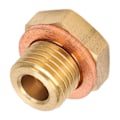 Miniatyrbillede 6 af 8: Tryk Temperatur Måler Sender Adapter 1/8in NPT til M14x1.5 Han Universal til Bil