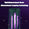 Pikkukuva 4 / 8: Bug Trap USB ladattava 360° hyttystenkarkotin LED-lyhty sisä- ja ulkokäyttöön, kotiin, puutarhaan, terassille ja leirintään
