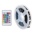 Miniatyrbilde 7 av 8: WiFi RGB-stripebelysning Multifunksjon APP-kontroll Dimmer 5050 Smart LED-stripebelysning for hjemmefest KTV 16,4 fot
