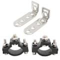 Miniatyrbilde 8 av 8: LED Lysstang Braketter 1,2 tommer Bull Bar Rør Arbeidslampe Monteringsklemme for Motorsykkel Lastebil SUV ATV