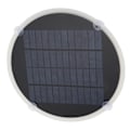 Pikkukuva 4 / 8: Pyöreä aurinkokennopaneeli Mini monokristallinen epoksilevy Korkea muuntoteho 20W 12V auton akun lataukseen ja sytytykseen