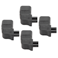 Pikkukuva 8 / 8: 4 kpl IEC320 C14–IEC320 C5 -sovittimen power uros-naaras muunnospistoke 250 V 2,5-10A 2500 W