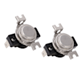 Pikkukuva 2 / 8: 2 kpl termostaattikytkin herkkä auto KSD302R kaksoismetallilevy lämpötilan säätökytkin 250V 25A 150℃