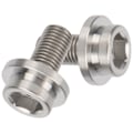 Miniatyrbillede 4 af 8: 2 stk Cykel Titanium Legering Krankarm Fastgørelsesskrue Bolte til Brompton Foldecykel