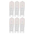 Miniatyrbillede 5 af 8: G9 pære dæmpbar øjenbeskyttelse energibesparende 5W 22 LED små pærer til loftslampe bordlampe 6 stk varmt lys 110V