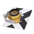 Miniatyrbilde 5 av 8: Landmålingsprisme 64mm effektiv diameter 0mm ‑30mm offset 64 lys totalstasjon enkelt prisme for Topcon