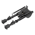 Miniatyrbillede 2 af 8: Foldbar Hurtigudløsnings Bipod Aluminium Legering Stativ Skytte Bipod til Udendørs Skydning