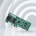 Miniatyrbillede 6 af 8: Til INTEL 82574L Gigabit PCI e Network Adapter Card Desktop 1000Mbps NIC LED-indikator